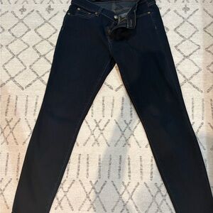 J. Crew Women's Dark Blue Toothpick Jeans